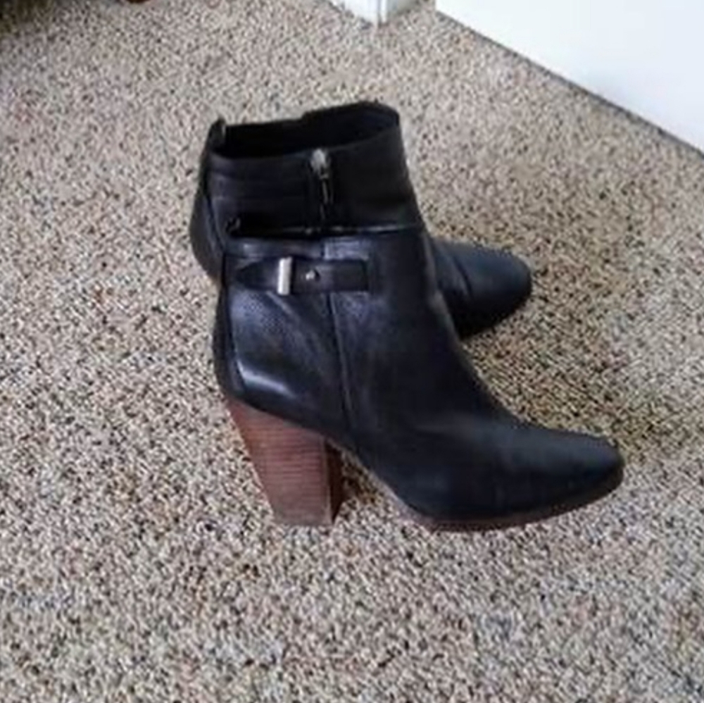 Coach ankle booties